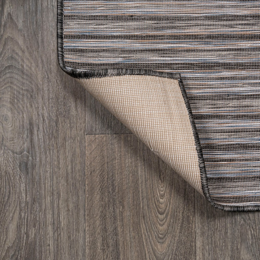 Aerelm Finn Modern Farmhouse Pinstripe Indoor/Outdoor Area Rug