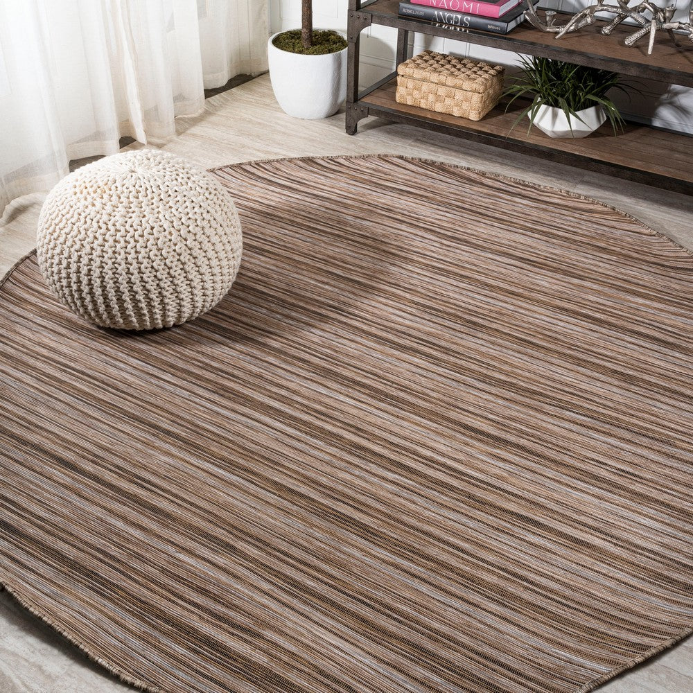 Aeran Finn Modern Farmhouse Pinstripe Indoor/Outdoor Area Rug
