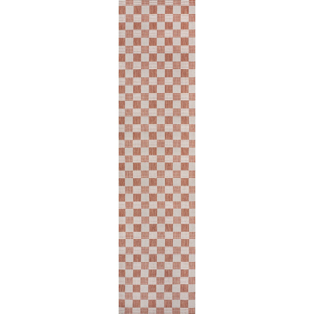Laurel Traditional Cottage Checkerboard Indoor/Outdoor Area Rug