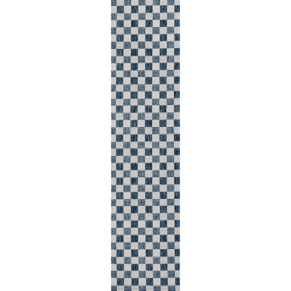 Laurel Traditional Cottage Checkerboard Indoor/Outdoor Area Rug