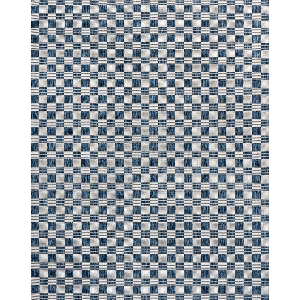 Laurel Traditional Cottage Checkerboard Indoor/Outdoor Area Rug