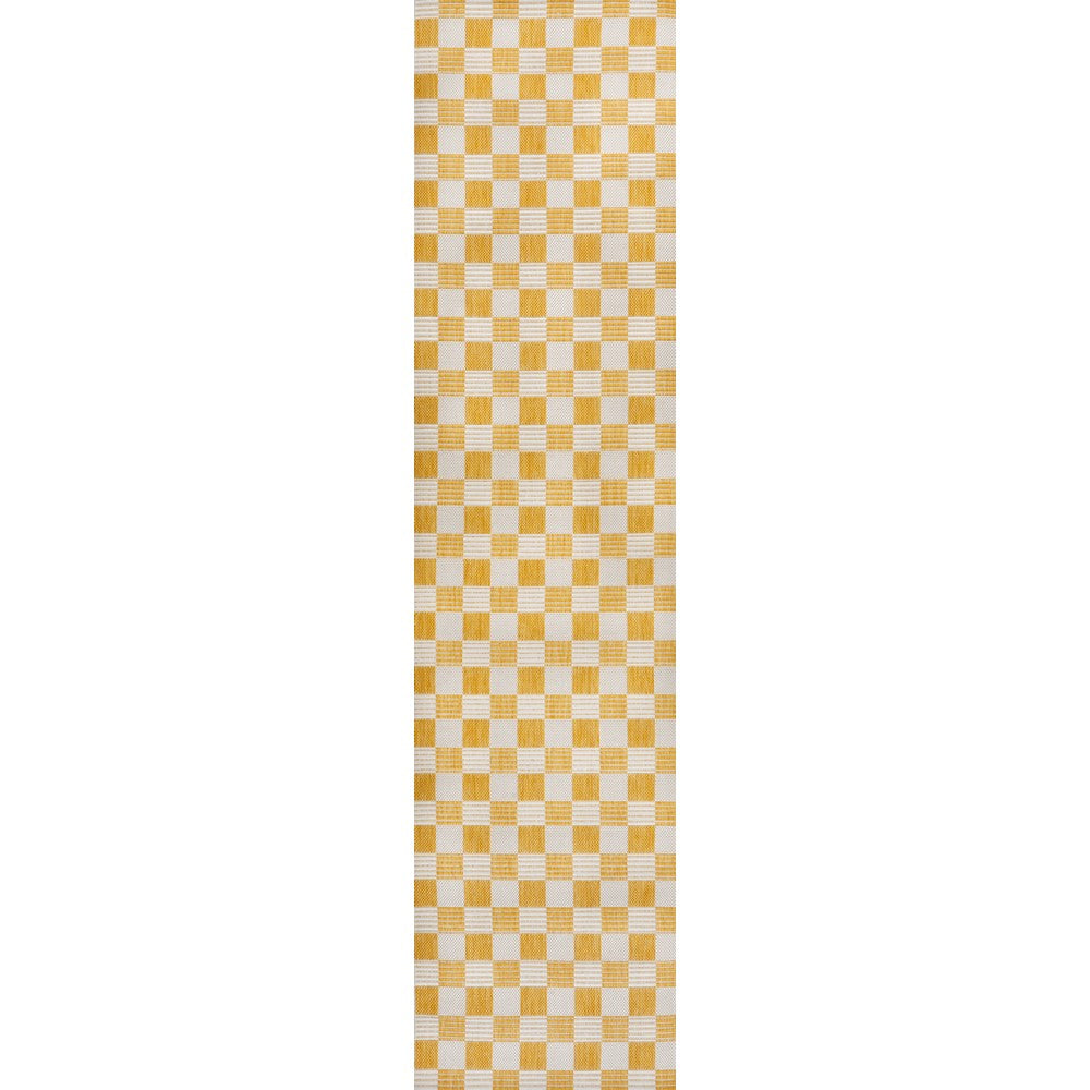 Laurel Traditional Cottage Checkerboard Indoor/Outdoor Area Rug