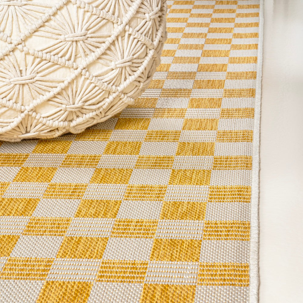 Laurel Traditional Cottage Checkerboard Indoor/Outdoor Area Rug
