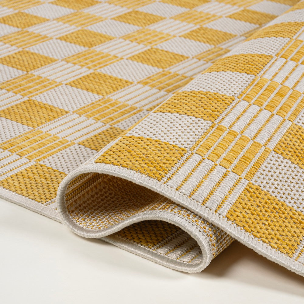 Laurel Traditional Cottage Checkerboard Indoor/Outdoor Area Rug