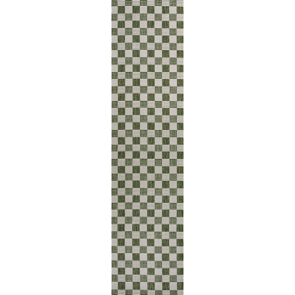 Laurel Traditional Cottage Checkerboard Indoor/Outdoor Area Rug