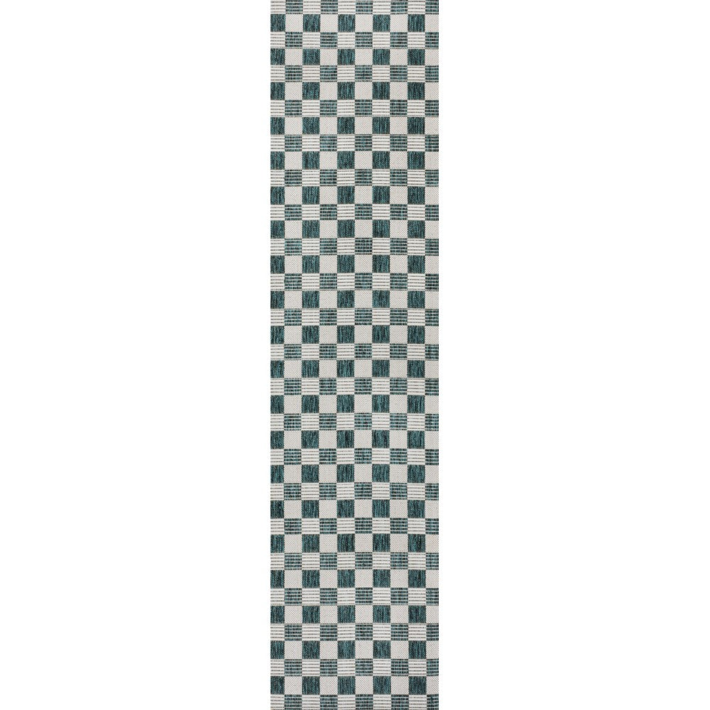 Laurel Traditional Cottage Checkerboard Indoor/Outdoor Area Rug