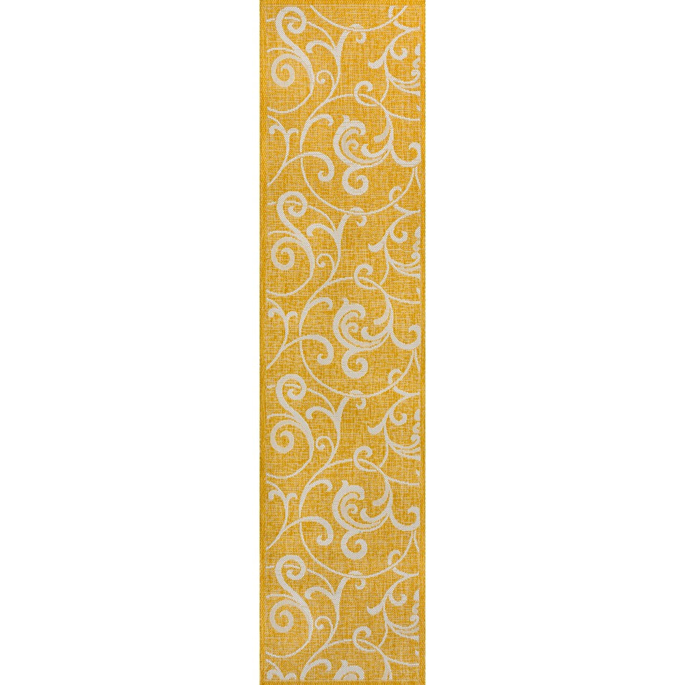 Domani Traditional Classic All-Over Scroll Indoor/Outdoor Area Rug