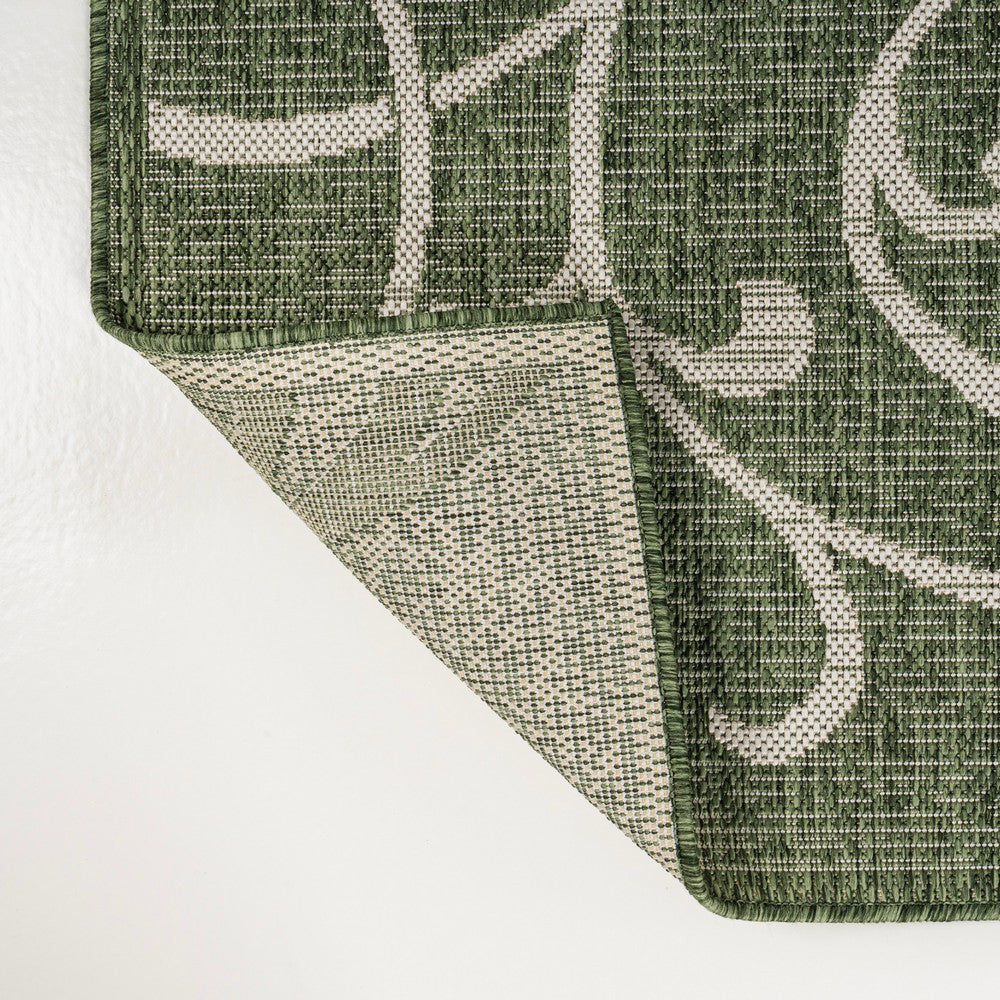 Domani Traditional Classic All-Over Scroll Indoor/Outdoor Area Rug