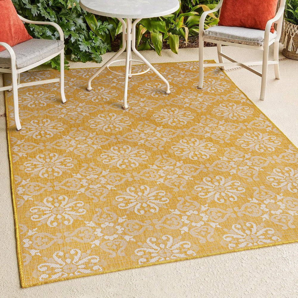 Nexus Traditional Mediterranean Tile Design Indoor/Outdoor Area Rug