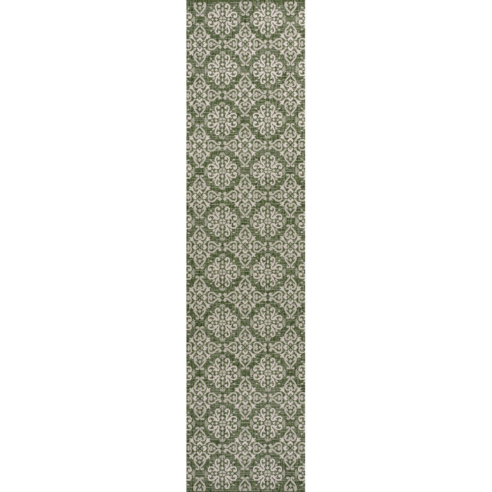 Nexus Traditional Mediterranean Tile Design Indoor/Outdoor Area Rug