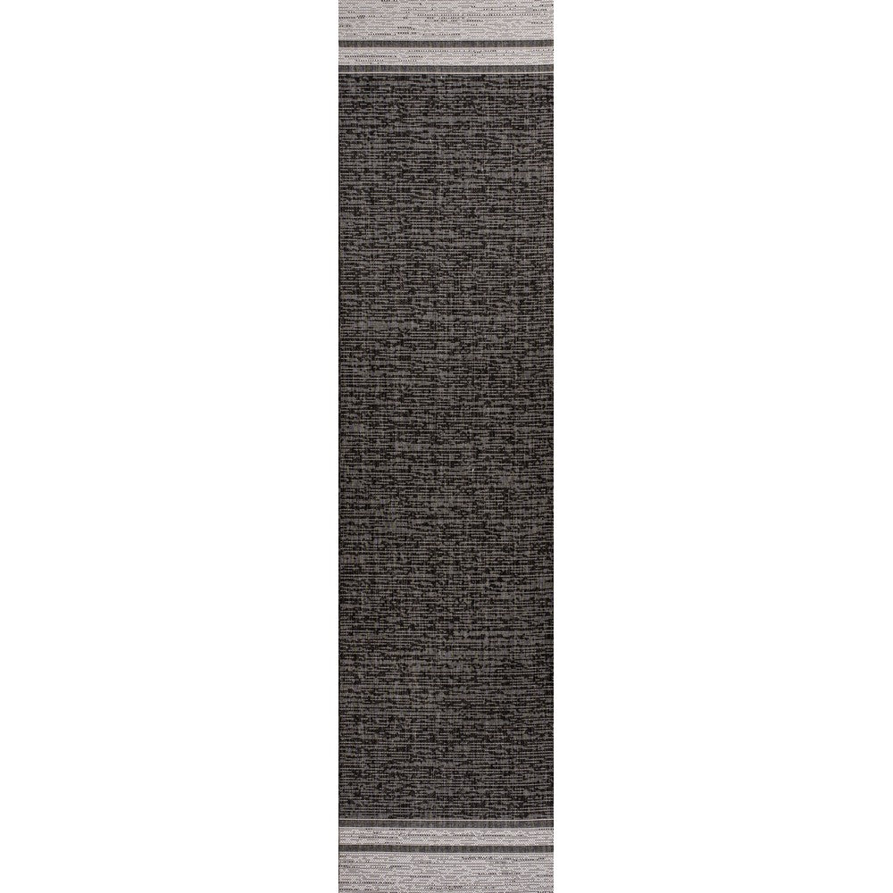 Zuri Modern Minimalist Mingled Indoor/Outdoor Area Rug
