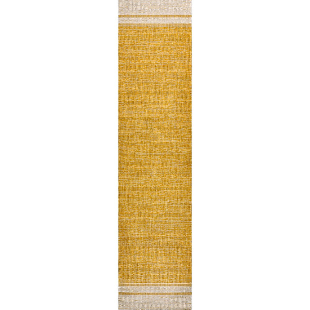 Zuri Modern Minimalist Mingled Indoor/Outdoor Area Rug