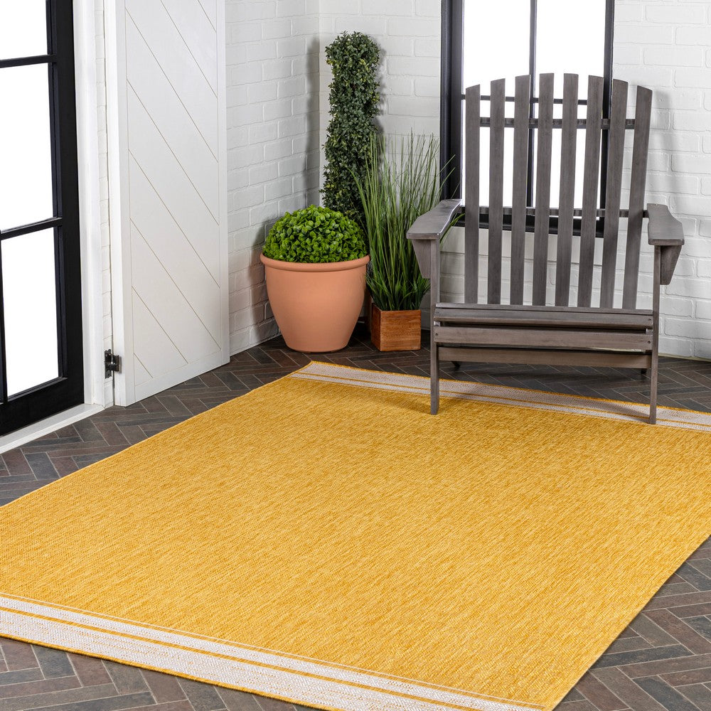Zuri Modern Minimalist Mingled Indoor/Outdoor Area Rug