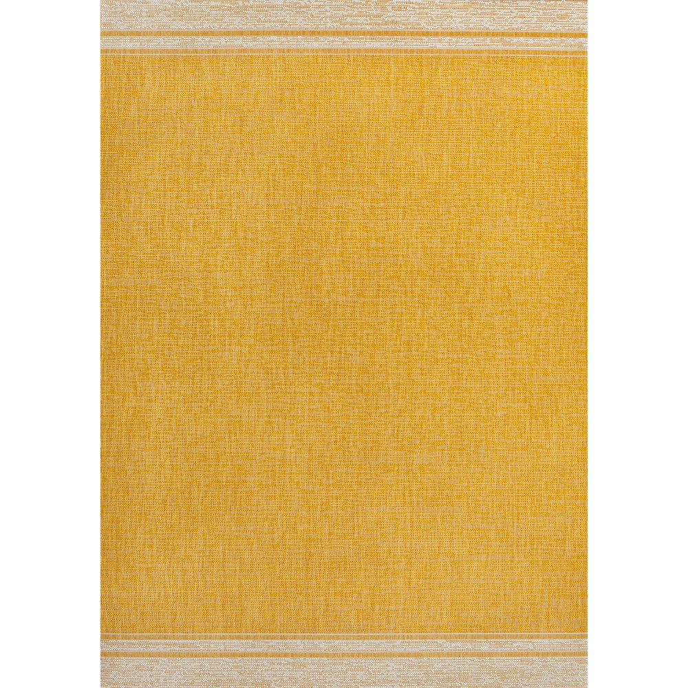 Zuri Modern Minimalist Mingled Indoor/Outdoor Area Rug