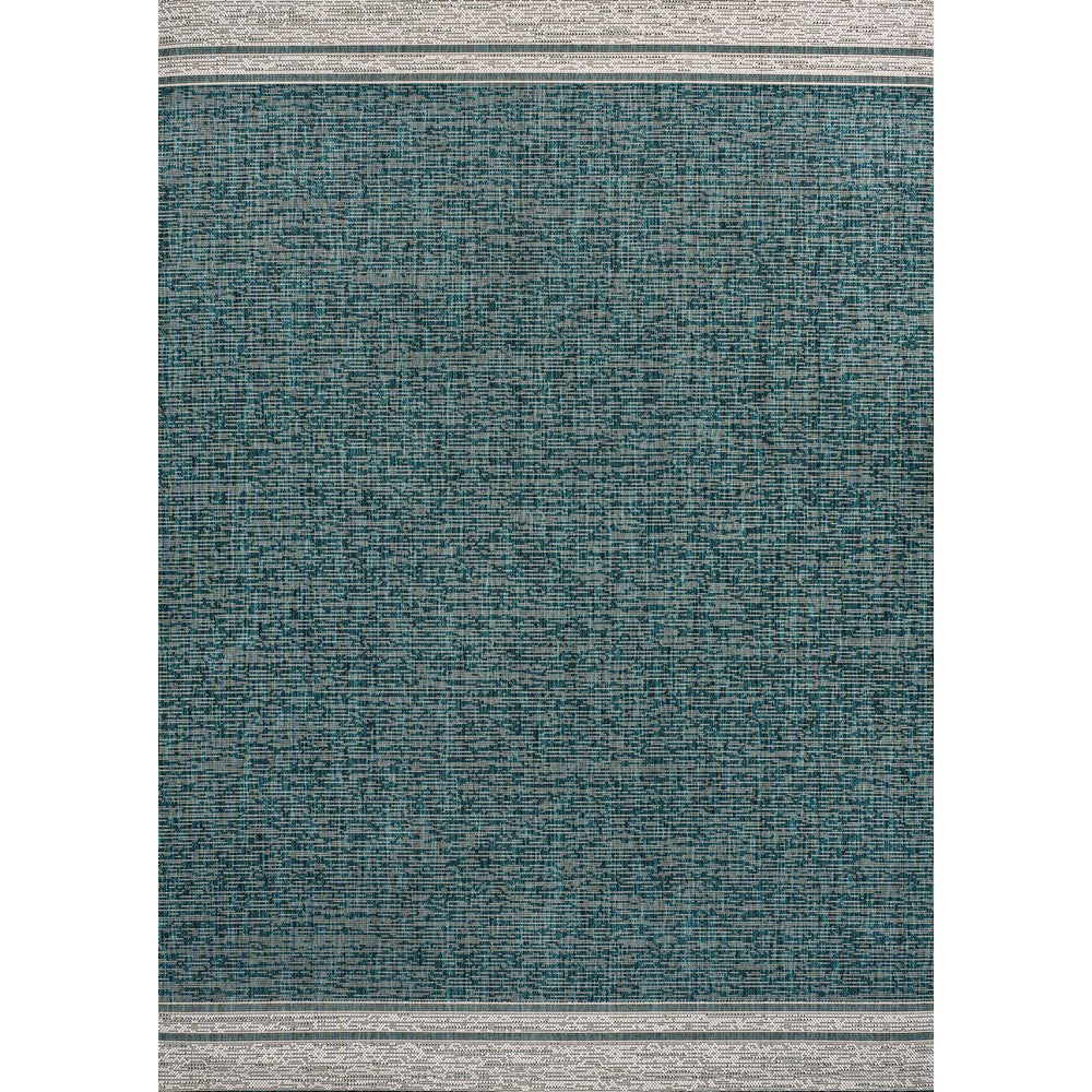 Zuri Modern Minimalist Mingled Indoor/Outdoor Area Rug