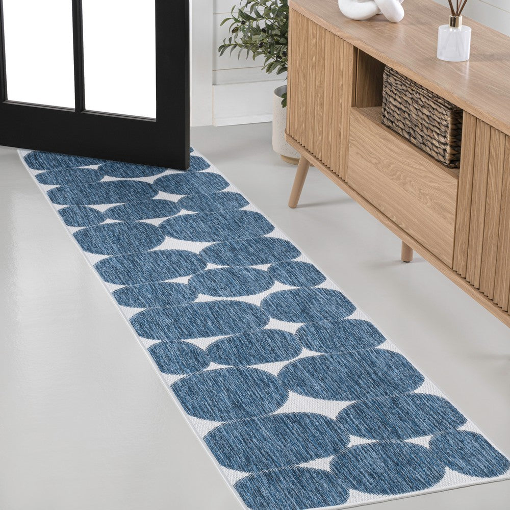 Forrest Modern Geometric Organic Shapes Indoor/Outdoor Area Rug