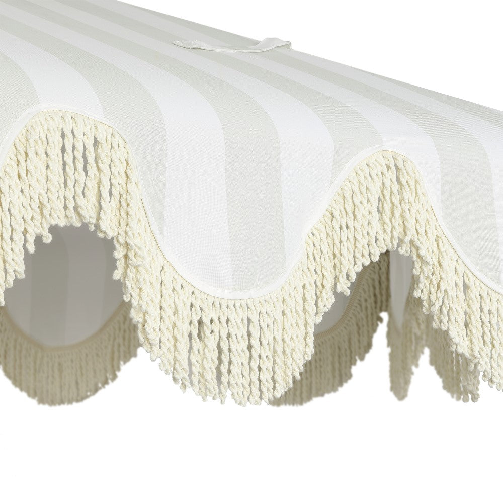 Gavin 9 ft. Classic Cottage Tassel Market Patio Umbrella