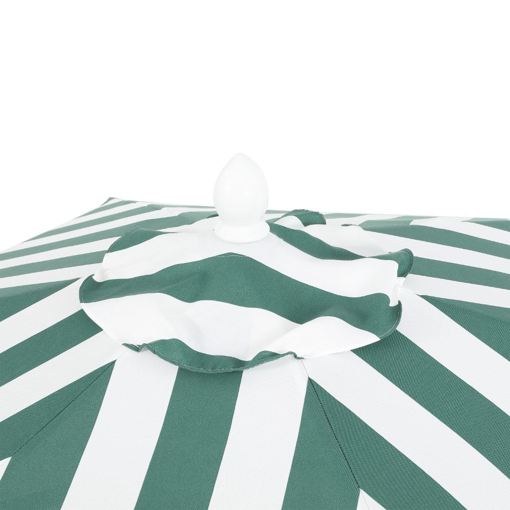 Gavin 9 ft. Classic Cottage Tassel Market Patio Umbrella