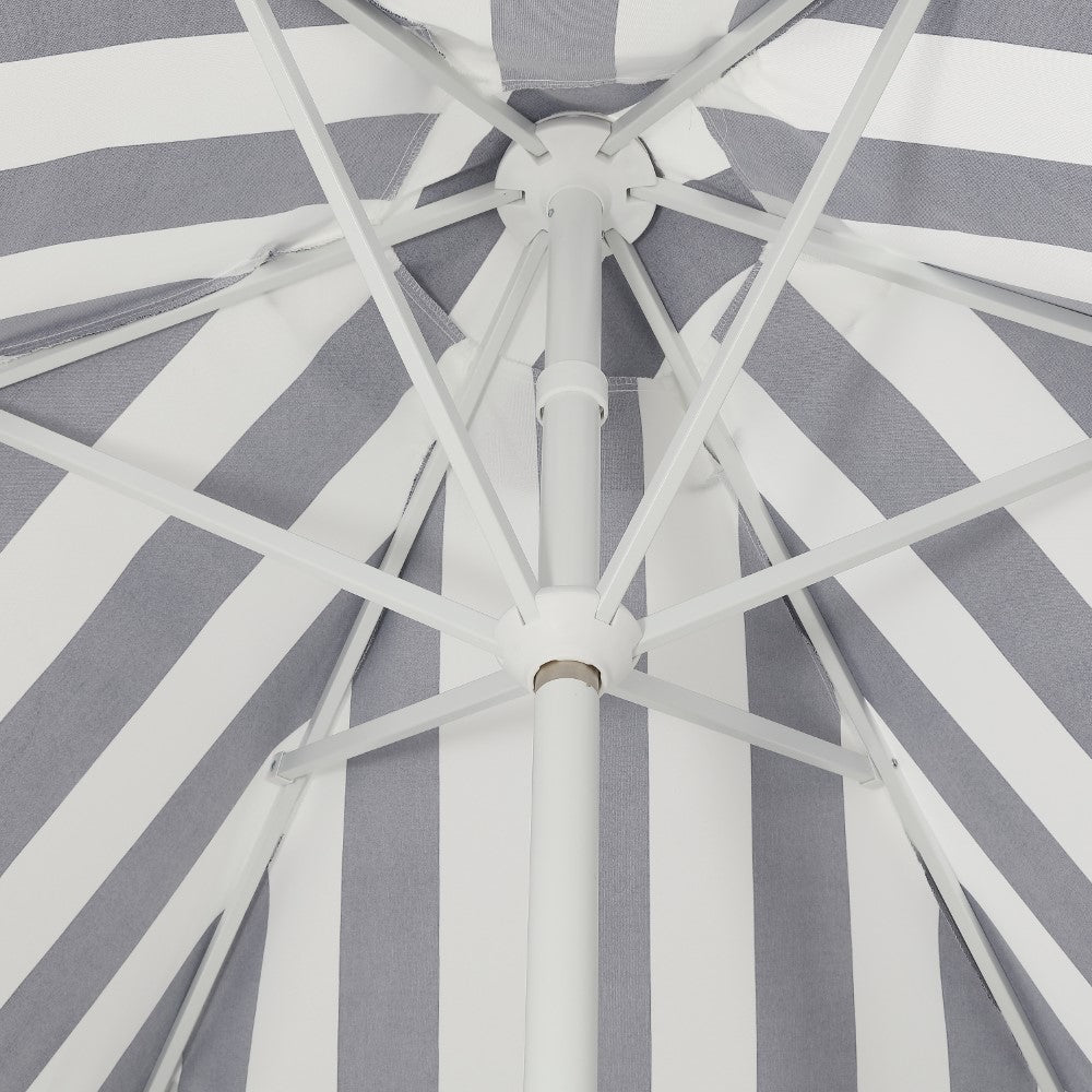 Gavin 9 ft. Classic Cottage Tassel Market Patio Umbrella