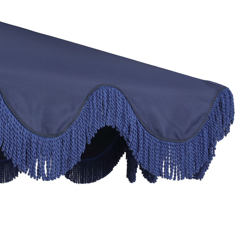 Gavin 9 ft. Classic Cottage Tassel Market Patio Umbrella