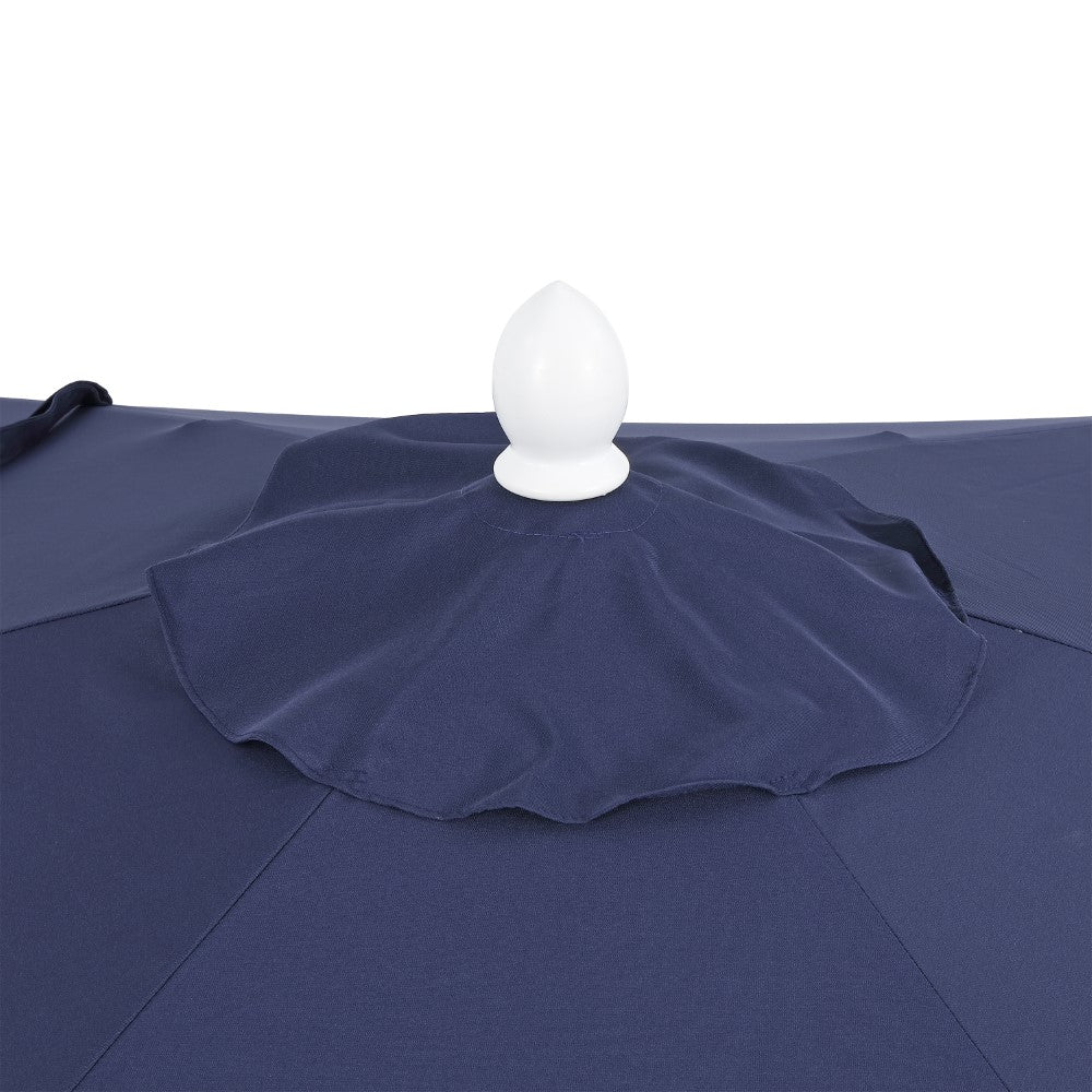 Gavin 9 ft. Classic Cottage Tassel Market Patio Umbrella
