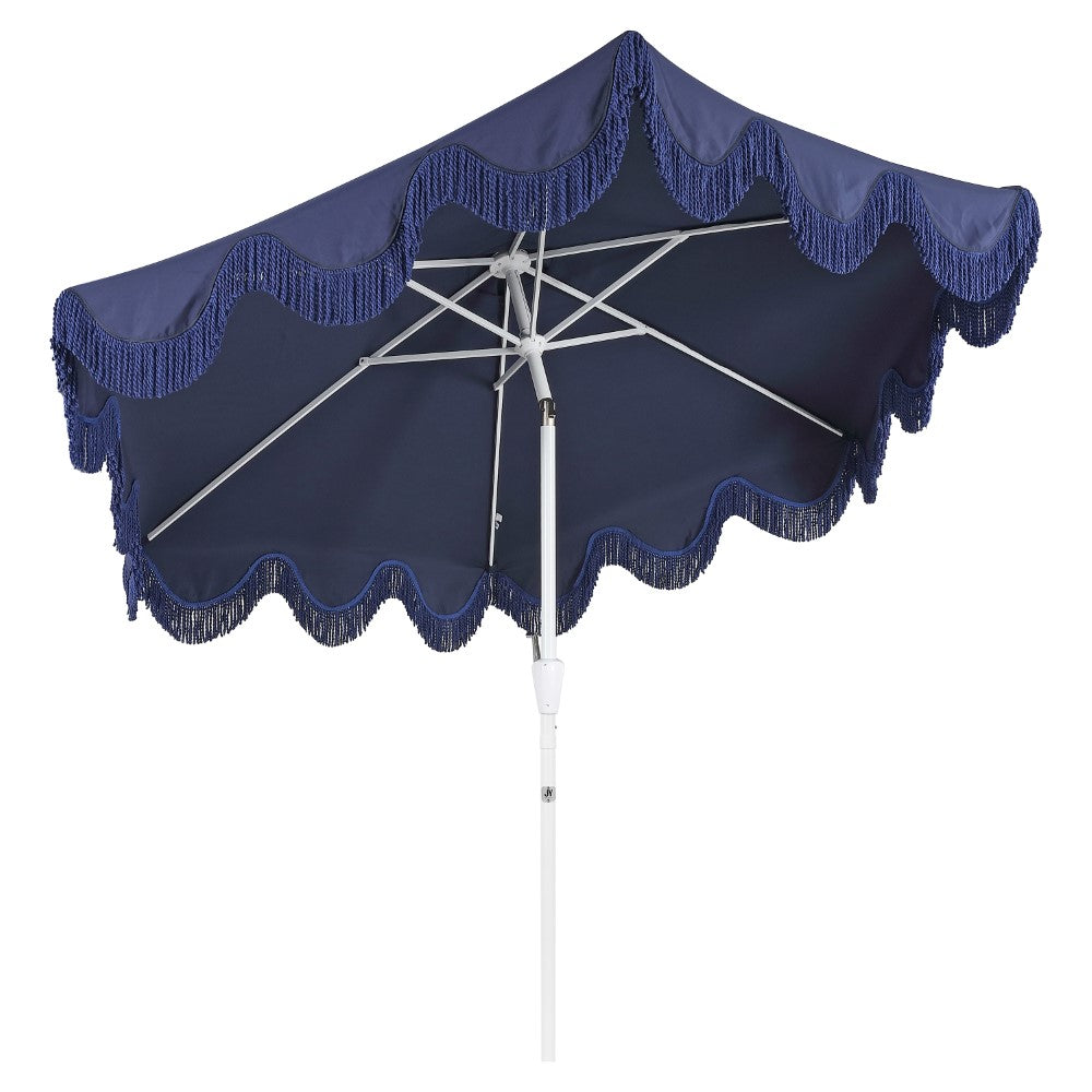 Gavin 9 ft. Classic Cottage Tassel Market Patio Umbrella