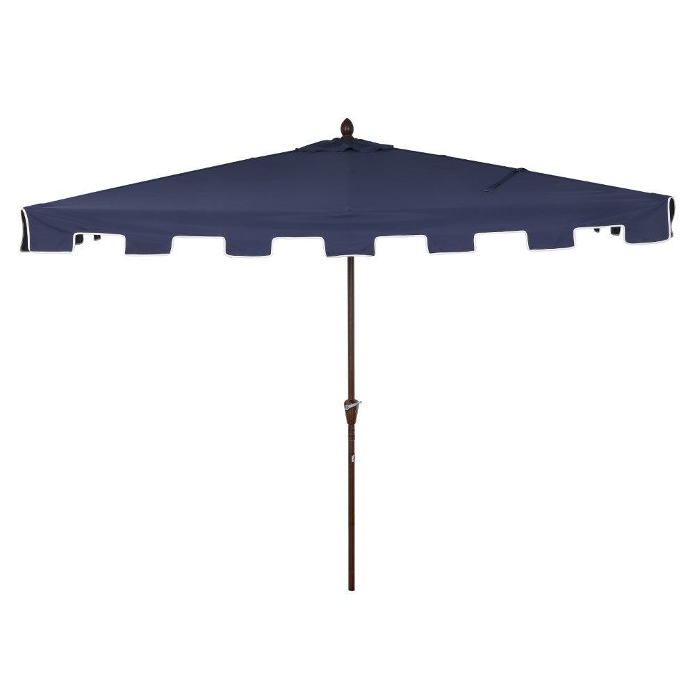 Ditto 9 ft. Classic MidCentury Rectangular Half Market Patio Umbrella