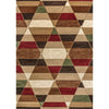 Red/Brown/Cream