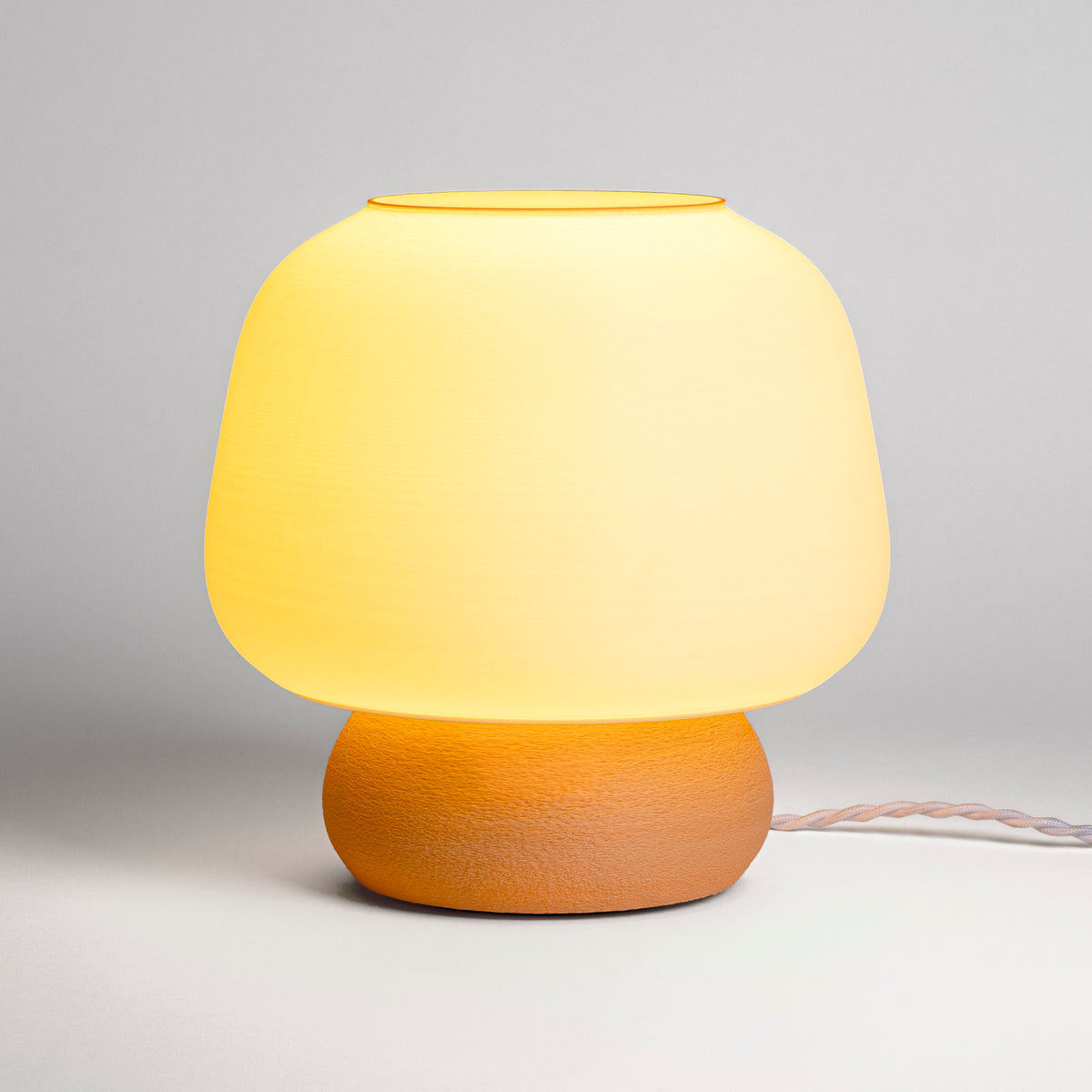 Green Modern Classic Plant-Based PLA 3D Printed Dimmable LED Table Lamp