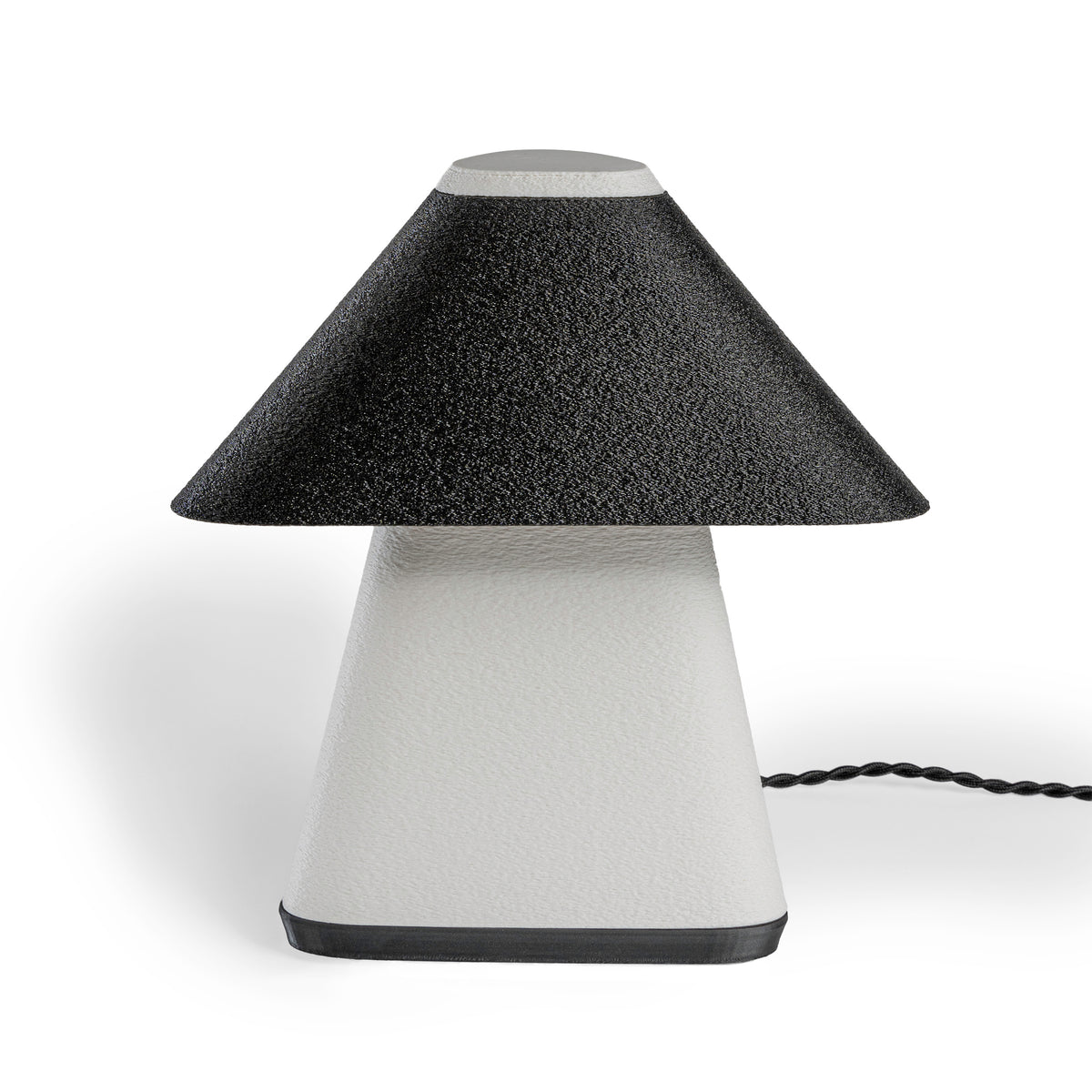 Joni 11.63" Modern Contemporary Plant-Based PLA 3D Printed Dimmable LED Table Lamp