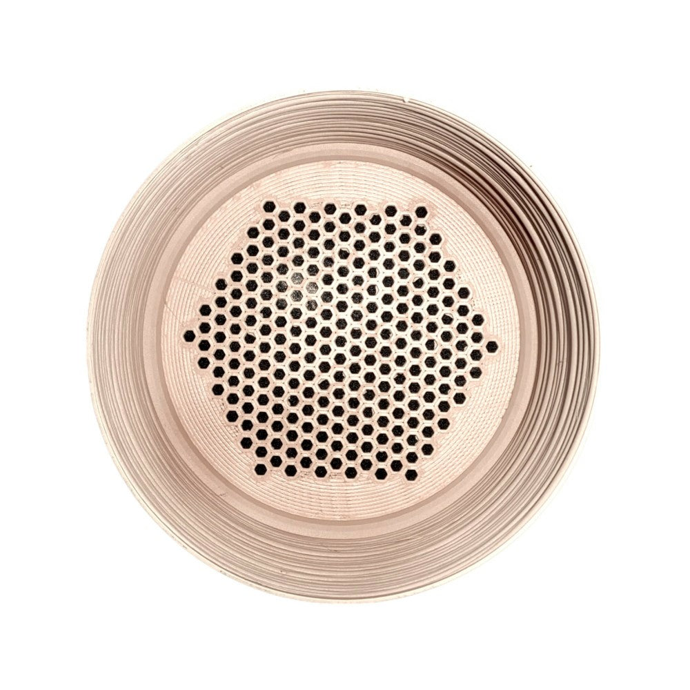Ripple MidCentury Modern Indoor Ripple Eco-Friendly 3D Printed Planters with Drainage