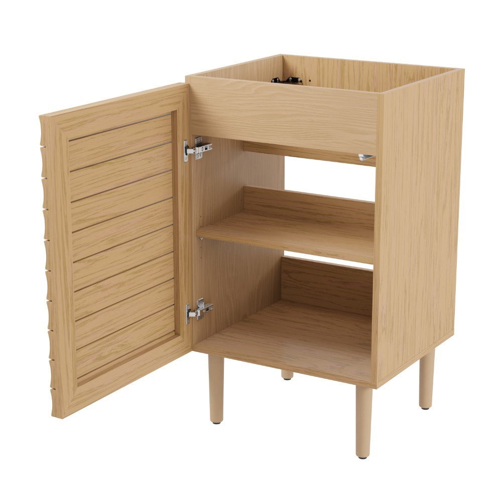 Daniel Modern 2-Shelf Bath Vanity Cabinet (Sink Basin not Included)