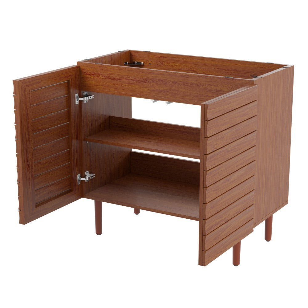 Daniel Modern 2-Shelf Bath Vanity Cabinet (Sink Basin not Included)