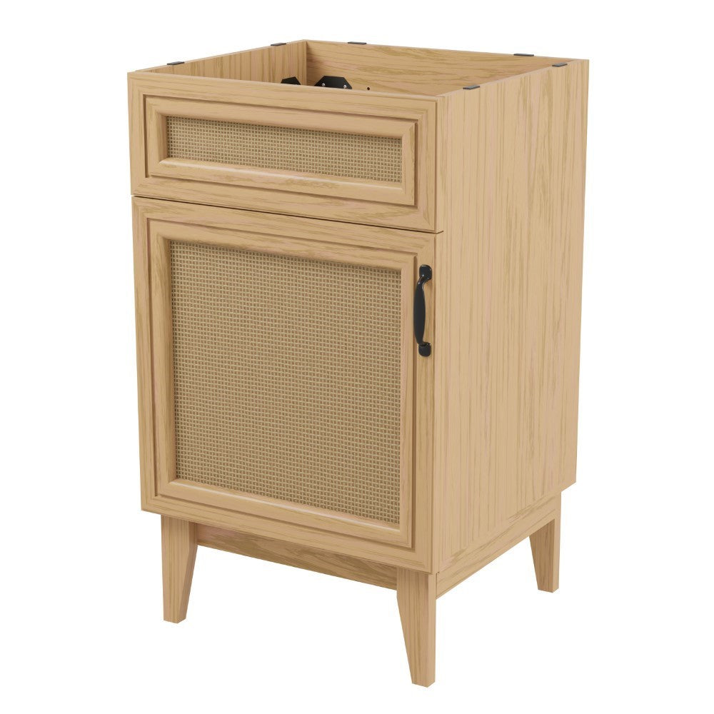 Redford Modern 2-Shelf Bath Vanity Cabinet (Sink Basin not Included)