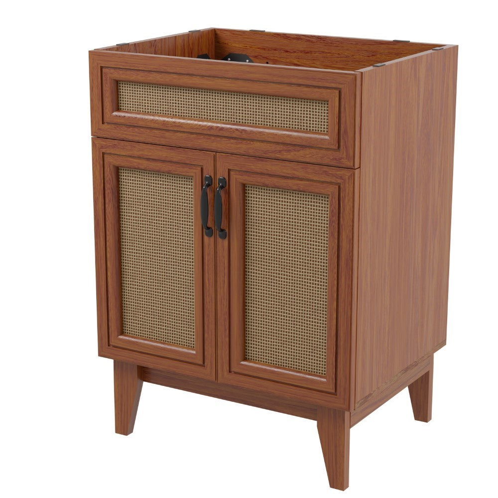 Redford Modern 2-Shelf Bath Vanity Cabinet (Sink Basin not Included)