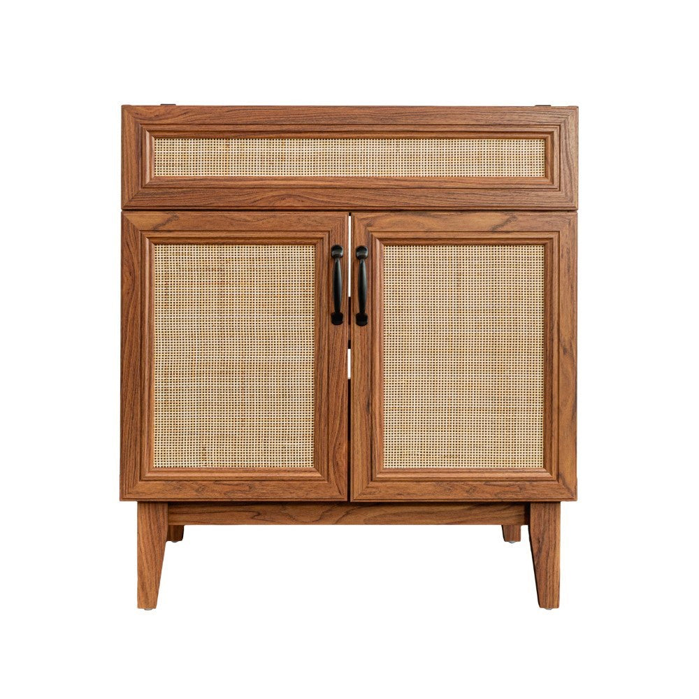 Redford Modern 2-Shelf Bath Vanity Cabinet (Sink Basin not Included)