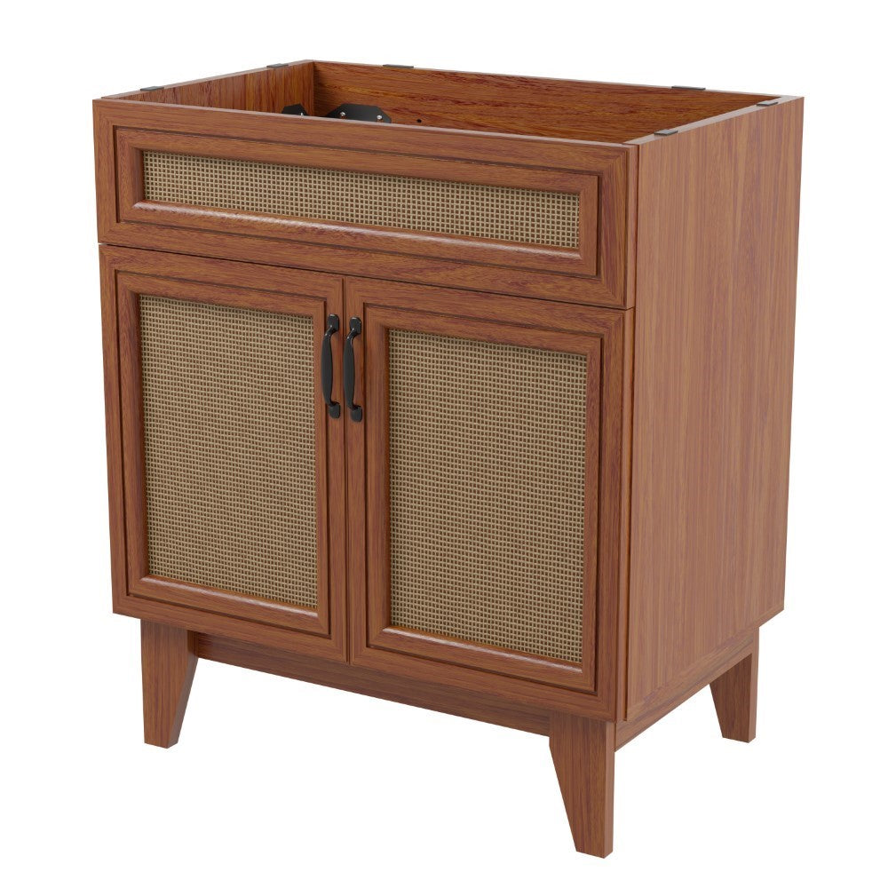 Redford Modern 2-Shelf Bath Vanity Cabinet (Sink Basin not Included)