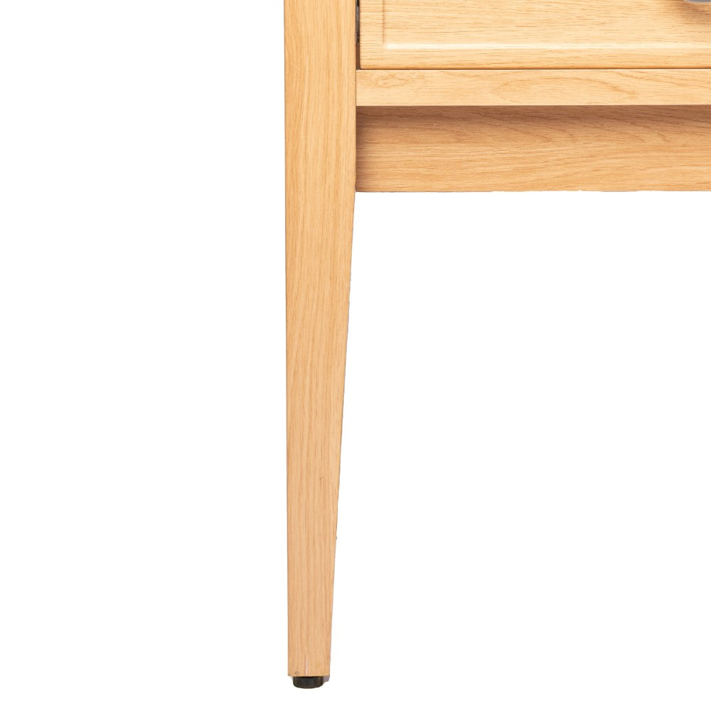 Evara Modern Classic 1-Drawer Bath Vanity Base Only (Sink Basin Not Included)