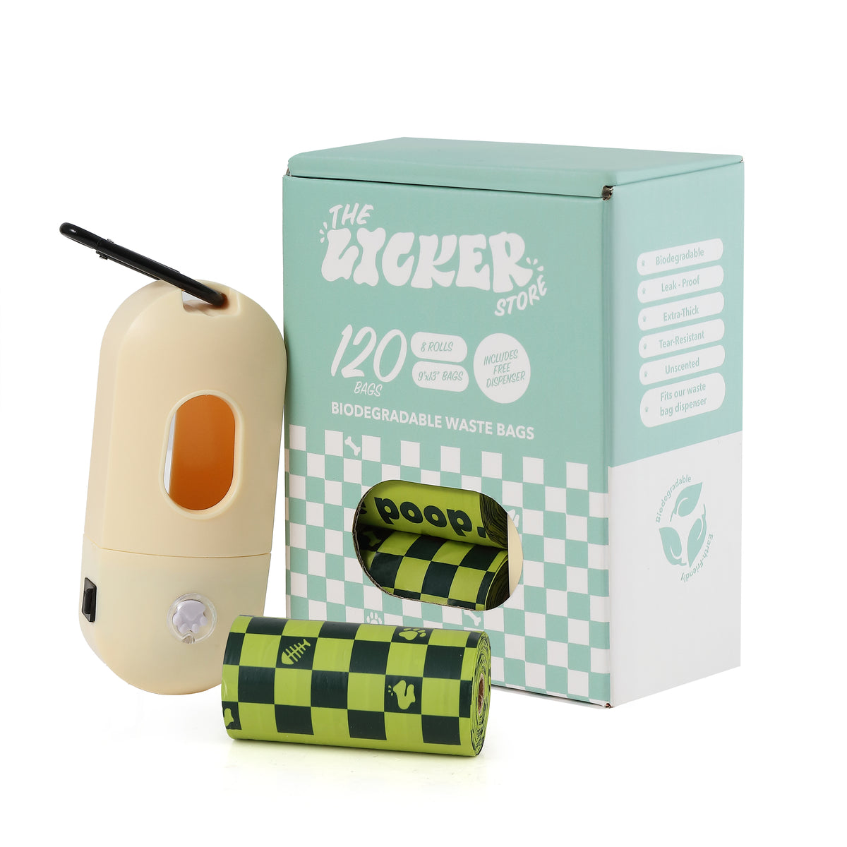 Biodegradable Extra Thick Leak-Proof Dog Poop Bags