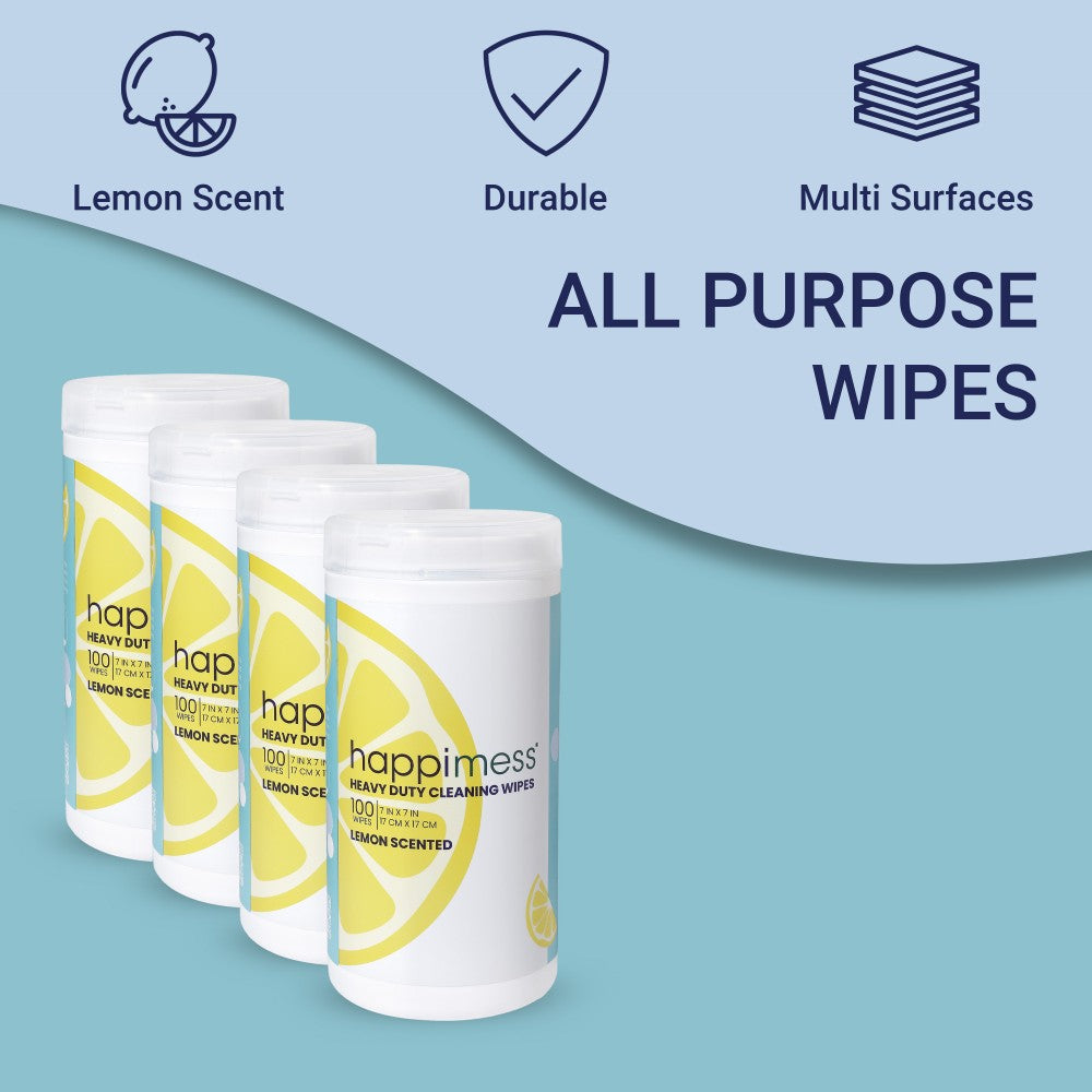 Sage All-Purpose Multi-Surface Heavy Duty Wipes, Bleach Free, Extra Strong, Super Moist, Tough on Messes