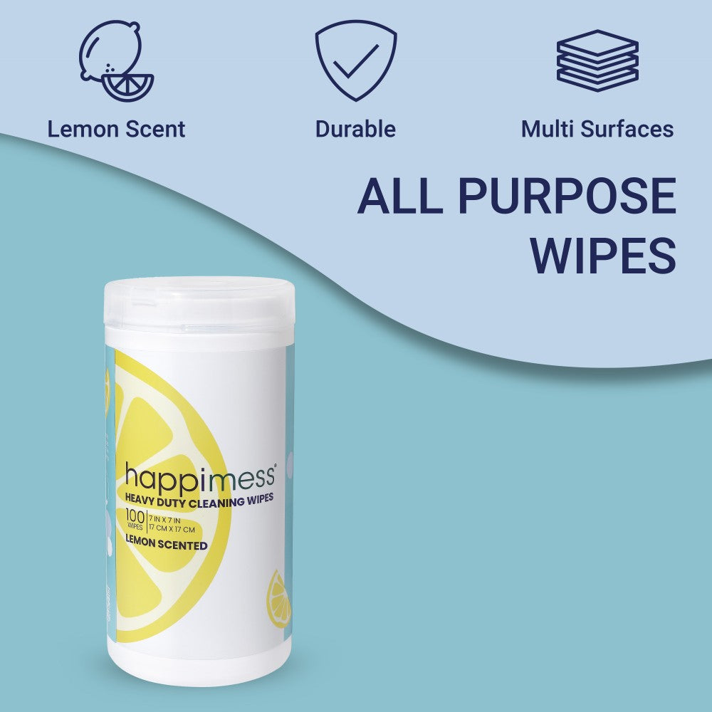 Sage All-Purpose Multi-Surface Heavy Duty Wipes, Bleach Free, Extra Strong, Super Moist, Tough on Messes