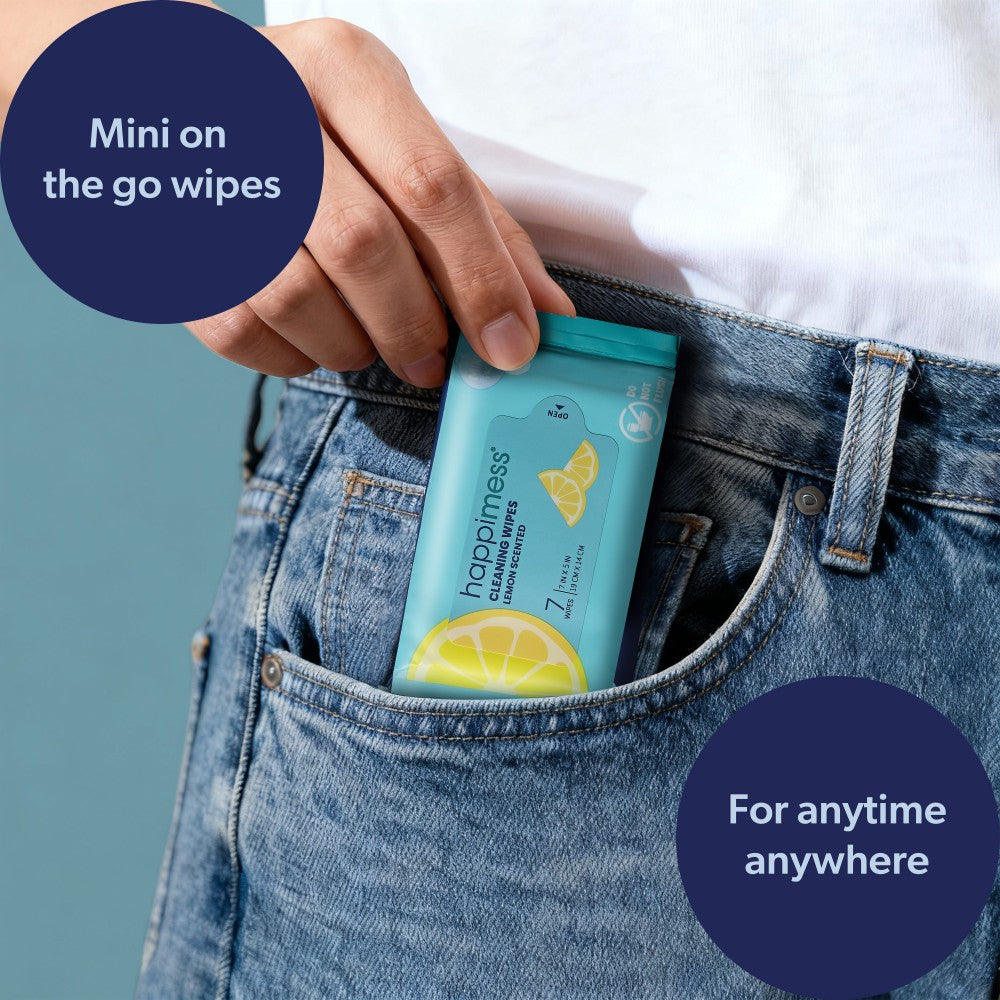 Willow Travel All-Purpose Multi Surface Heavy Duty Wipes, Bleach Free, Extra Strong, Super Moist, Tough on Messes