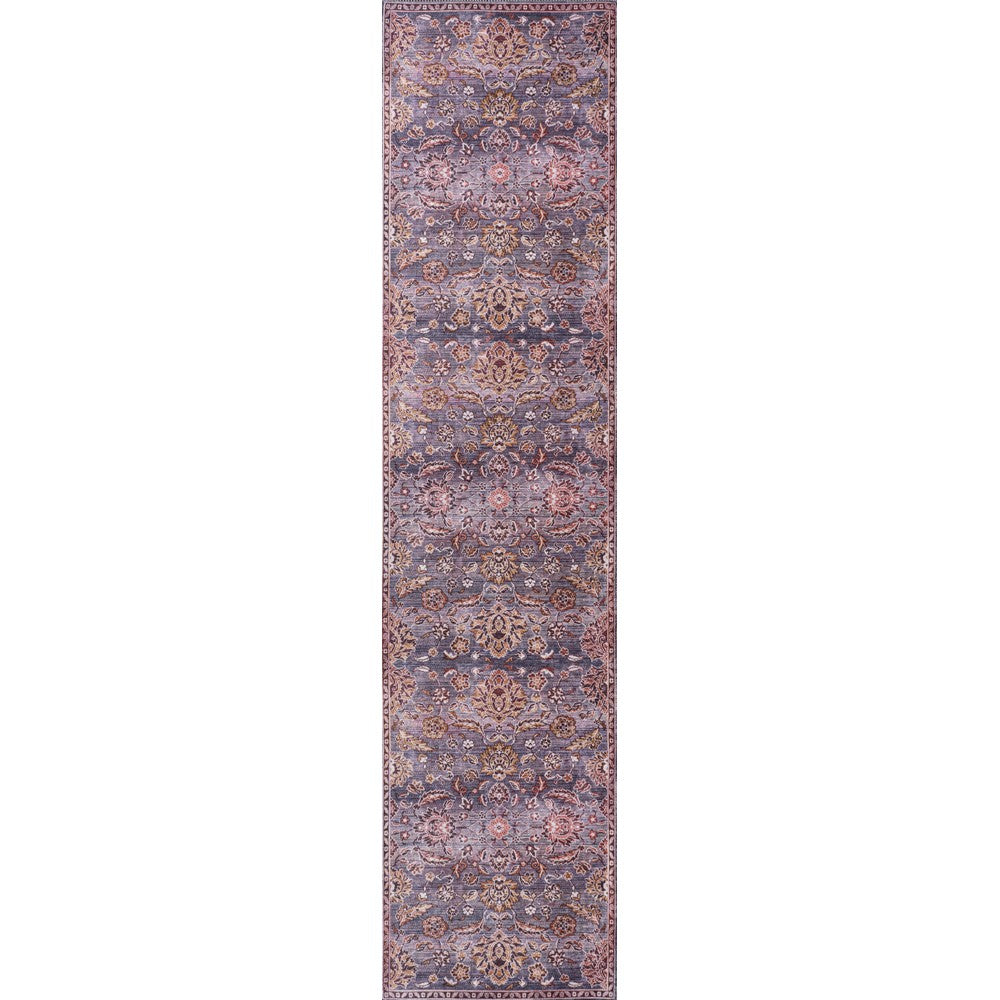 Story ornate Persian All-over Washable Area Rug