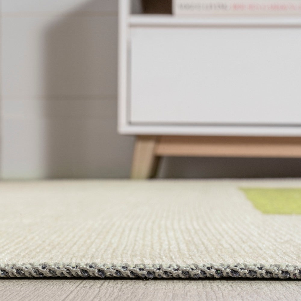 Harley Minimalist Geometric Machine-washable Area Rug