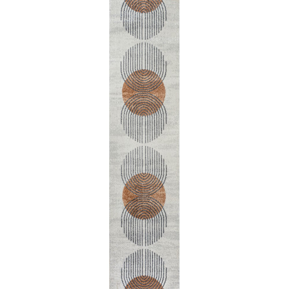 Union Geometric Modern Low-Pile Machine-Washable Area Rug