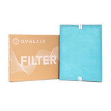 OVALAIR Air Purifier & 3 Filters Bundle