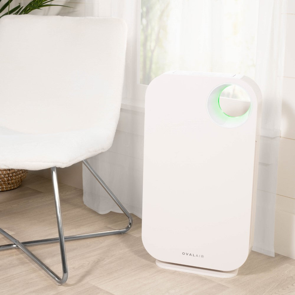 OVALAIR Air Purifier & 3 Filters Bundle