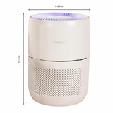 OVAL AIR 3-Stage H13 Smart True HEPA Desk Air Purifier