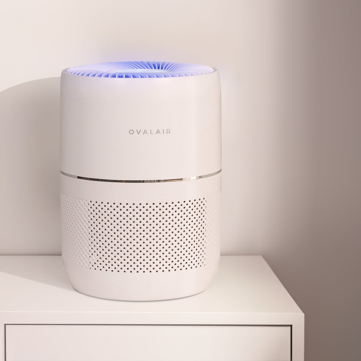 OVAL AIR 3-Stage H13 Smart True HEPA Desk Air Purifier
