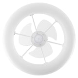 Bhavu 21.5" Contemporary Minimalist 3-Speed Metal Mobile-App/Remote-Controlled Dimmable Smart Integrated LED Ceiling Fan
